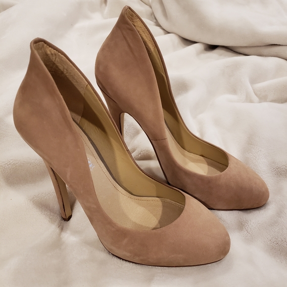 Aldo "Fawson" Camel Heels - Picture 3 of 5